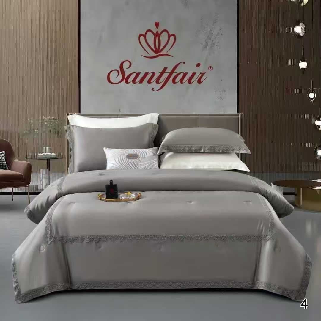 Комплект Santfair из тенселя, серый